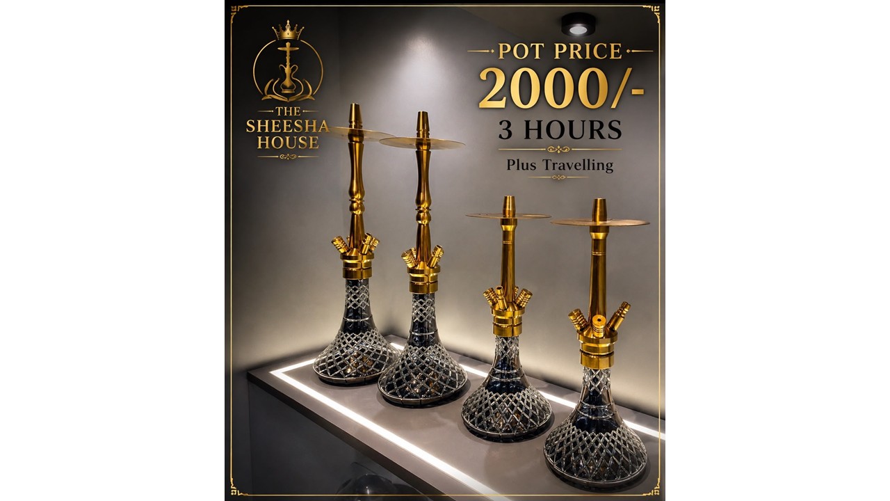 House Collection sheesha setup