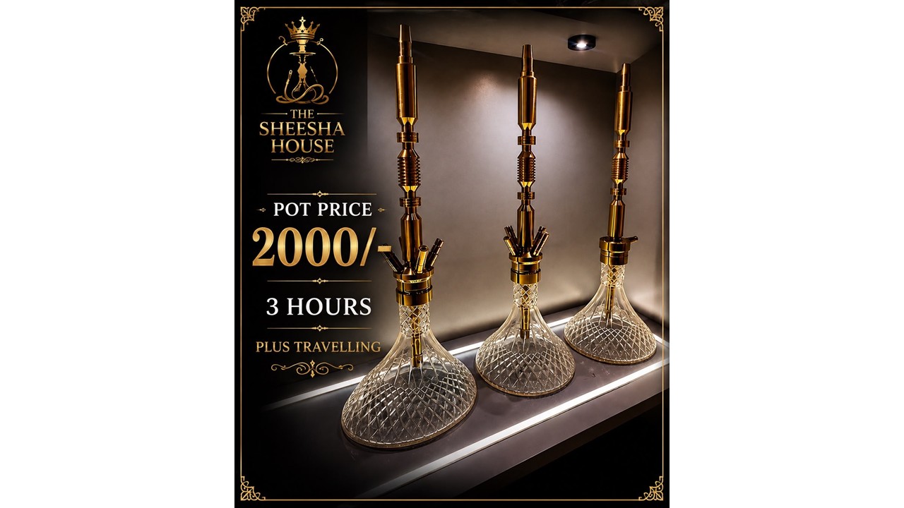 Crystal Reserve sheesha setup