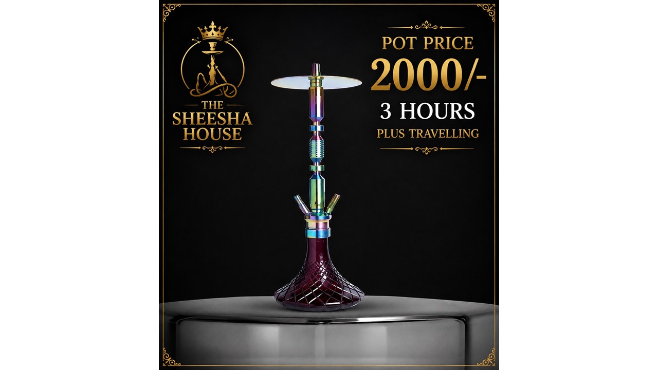 Prism Edition sheesha setup